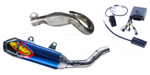 CRF450L/RL'19-26 - GET SX1 ECU & FMF 4.1 Titanium Exhaust Combo